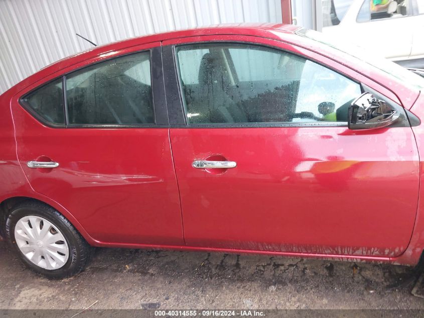 2018 Nissan Versa 1.6 Sv VIN: 3N1CN7AP6JL852122 Lot: 40314555