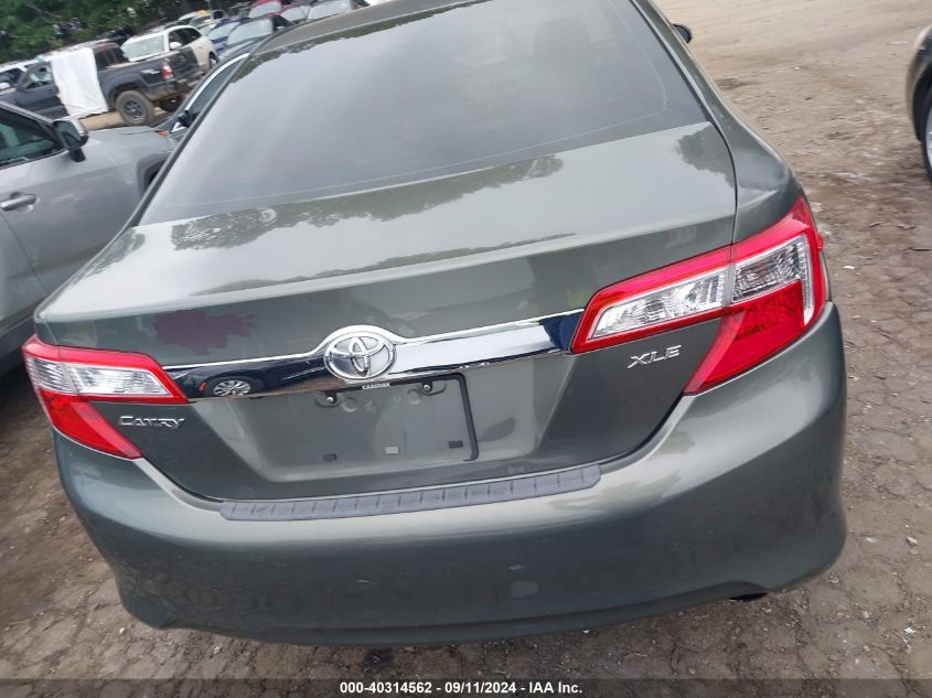 2012 Toyota Camry Xle VIN: 4T1BF1FK9CU557536 Lot: 40314562