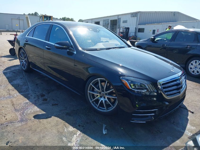 WDDUG8GB4KA424108 2019 MERCEDES-BENZ S CLASS - Image 1