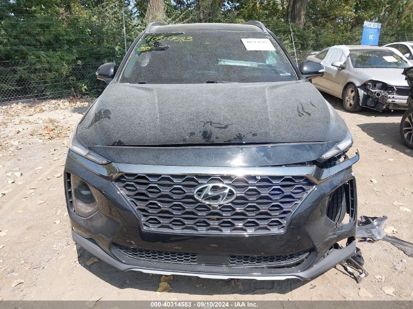 2020 Hyundai Santa Fe Limited VIN: 5NMS5CAD0LH302549 Lot: 40314583