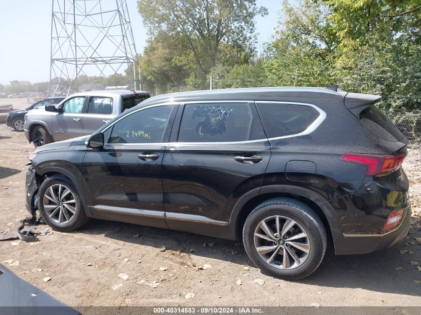 2020 Hyundai Santa Fe Limited VIN: 5NMS5CAD0LH302549 Lot: 40314583