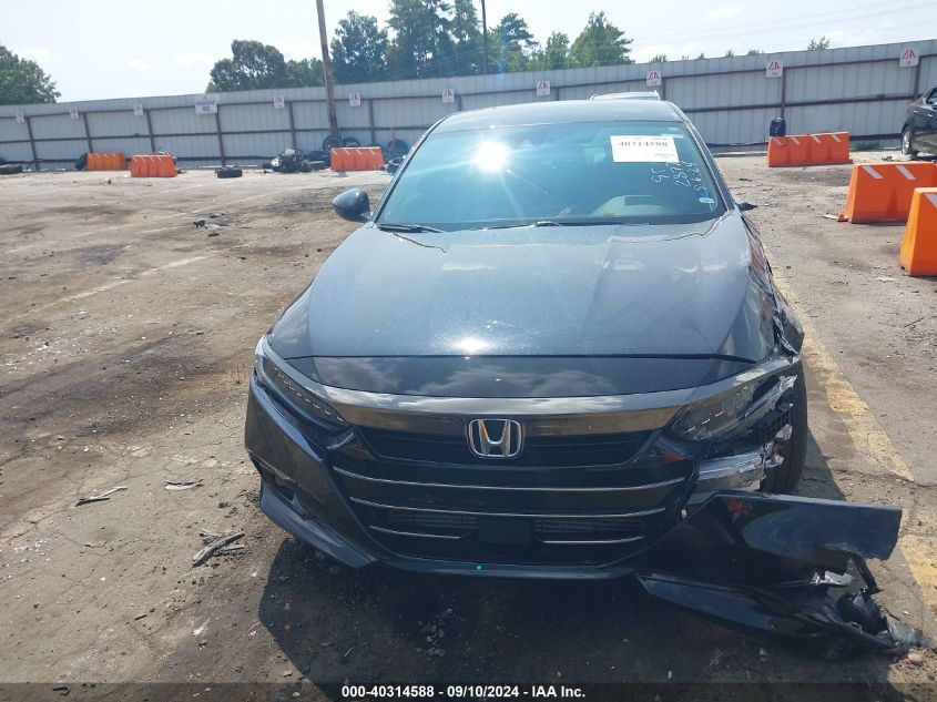 2021 Honda Accord Sport VIN: 1HGCV1F36MA102877 Lot: 40314588