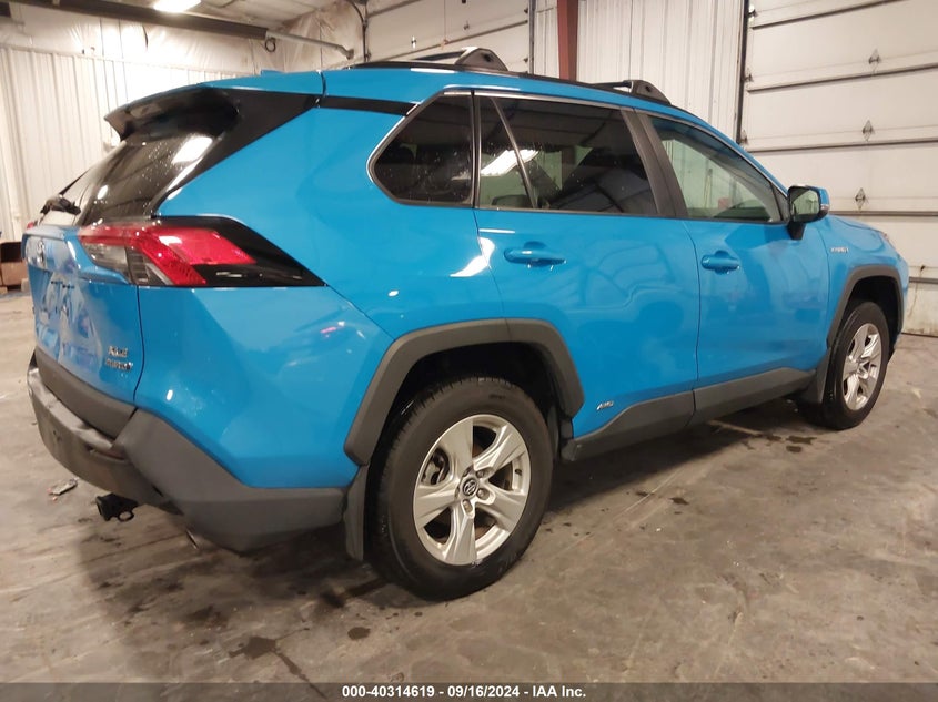 2021 TOYOTA RAV4 HYBRID(VIN: 4T3R6RFV5MU010523