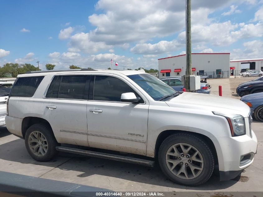 2017 GMC Yukon Denali VIN: 1GKS1CKJ4HR328871 Lot: 40314640