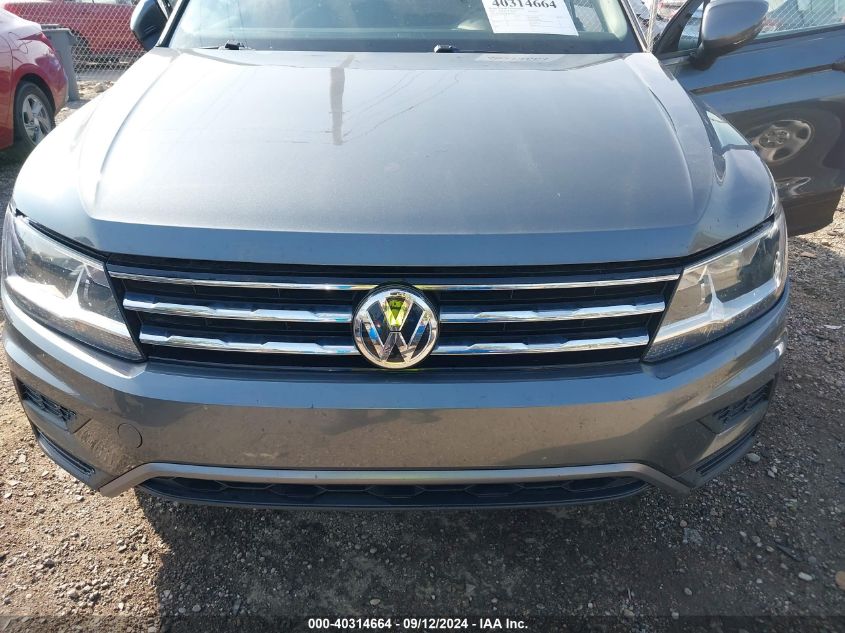 2019 Volkswagen Tiguan 2.0T S VIN: 3VV0B7AX6KM014338 Lot: 40314664