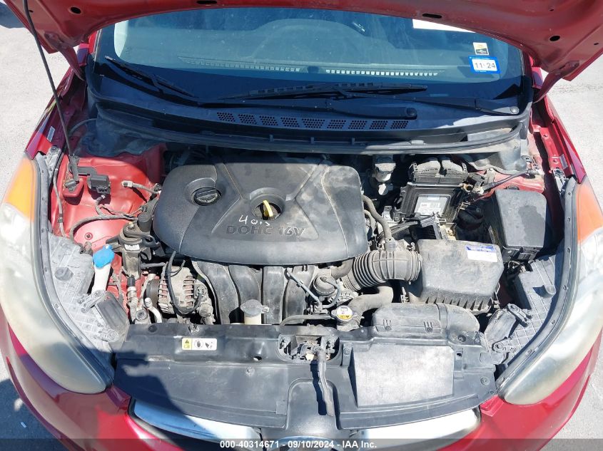 KMHDH4AE9DU505525 2013 Hyundai Elantra Limited