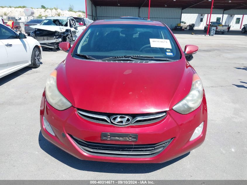 KMHDH4AE9DU505525 2013 Hyundai Elantra Limited