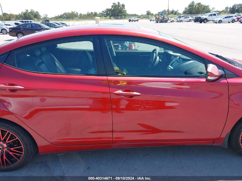 KMHDH4AE9DU505525 2013 Hyundai Elantra Limited