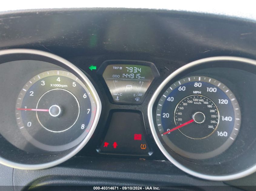 KMHDH4AE9DU505525 2013 Hyundai Elantra Limited