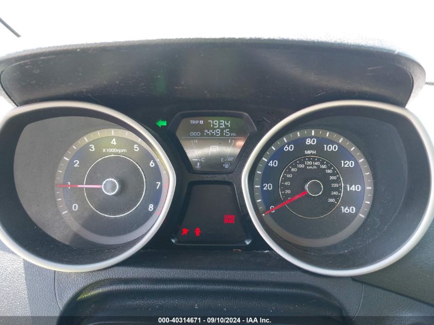 KMHDH4AE9DU505525 2013 Hyundai Elantra Limited