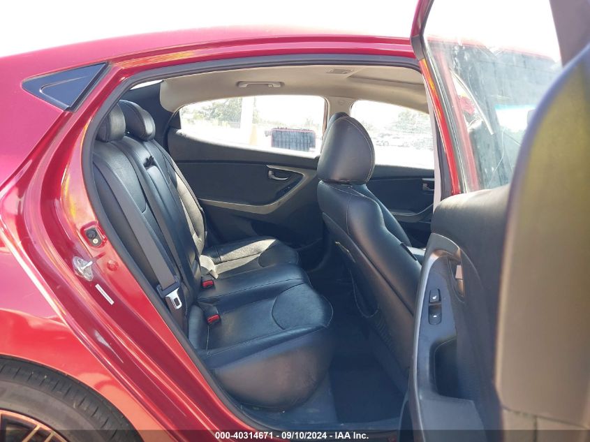 KMHDH4AE9DU505525 2013 Hyundai Elantra Limited