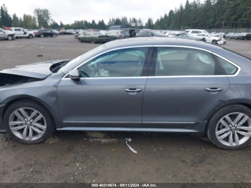 2017 VOLKSWAGEN PASSAT 1.8T SEL PREMIUM - 1VWCT7A3XHC056041