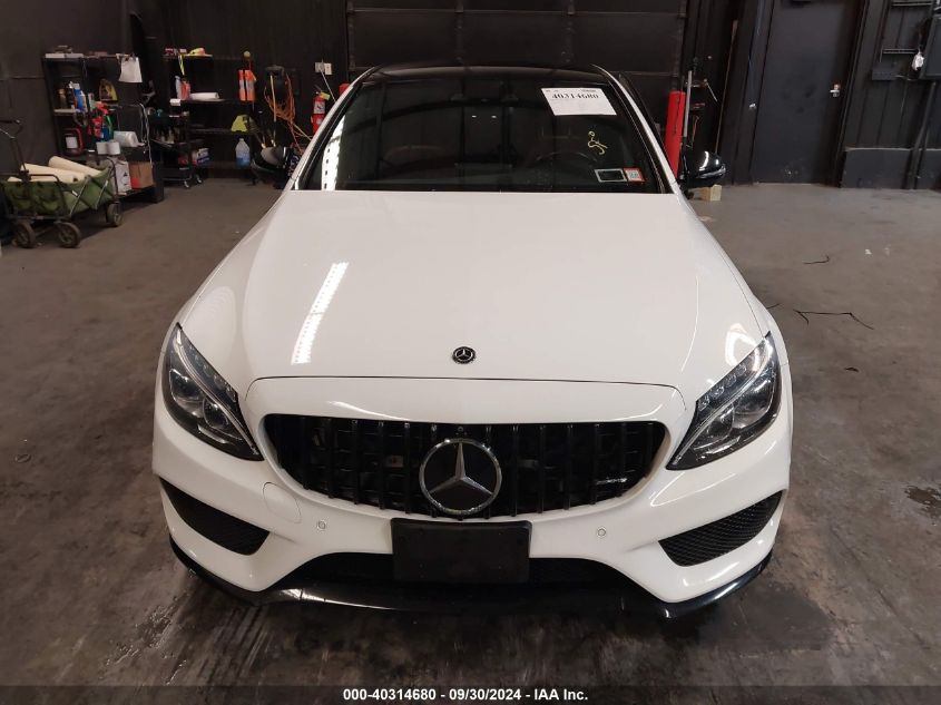 55SWF6EB1JU245705 2018 Mercedes-Benz Amg C 43 4Matic