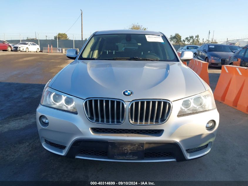 2011 BMW X3 xDrive35I VIN: 5UXWX7C59BL733752 Lot: 40314699