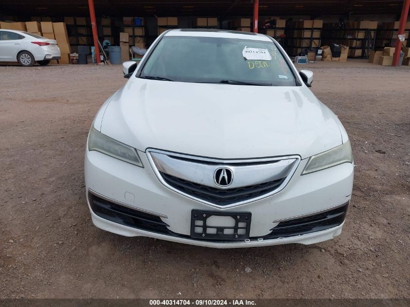 2015 Acura Tlx VIN: 19UUB1F35FA008165 Lot: 40314704