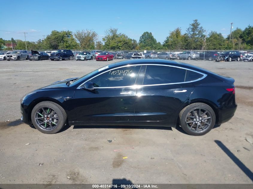 2019 Tesla Model 3 Long Range/Mid Range/Standard Range/Standard Range Plus VIN: 5YJ3E1EAXKF409844 Lot: 40314716