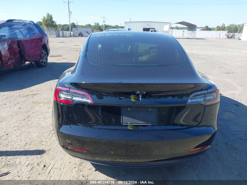 2019 Tesla Model 3 Long Range/Mid Range/Standard Range/Standard Range Plus VIN: 5YJ3E1EAXKF409844 Lot: 40314716