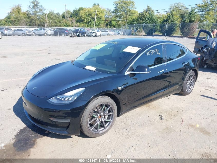 5YJ3E1EAXKF409844 2019 TESLA MODEL 3 - Image 2