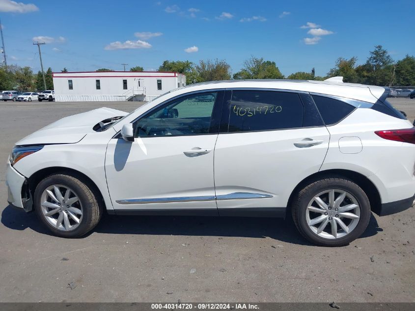 2020 Acura Rdx VIN: 5J8TC2H39LL022596 Lot: 40314720