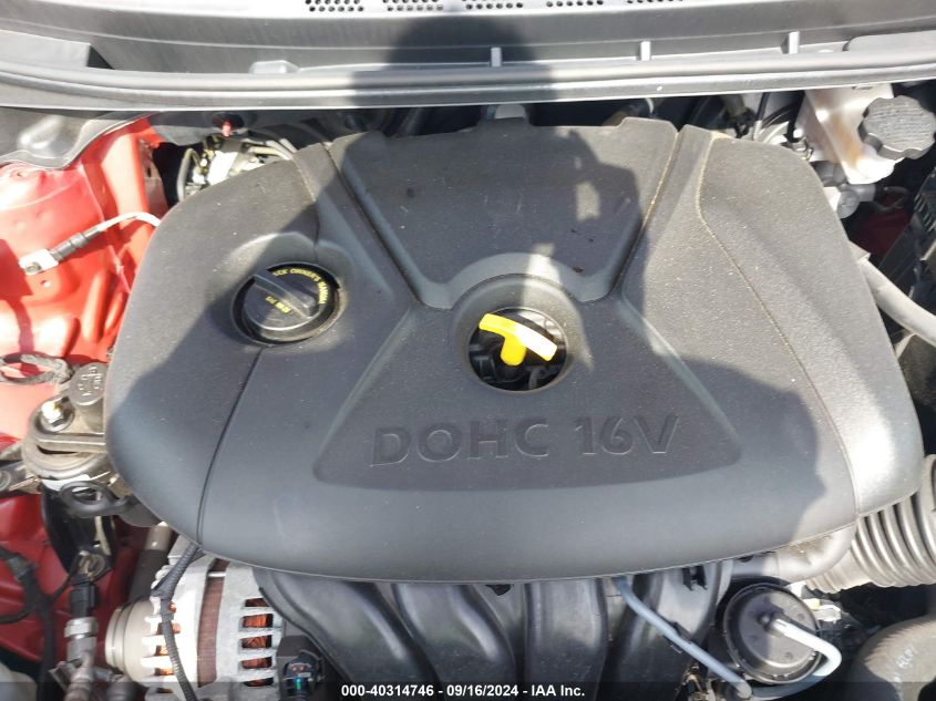 KMHDH4AE8EU160053 2014 Hyundai Elantra Se