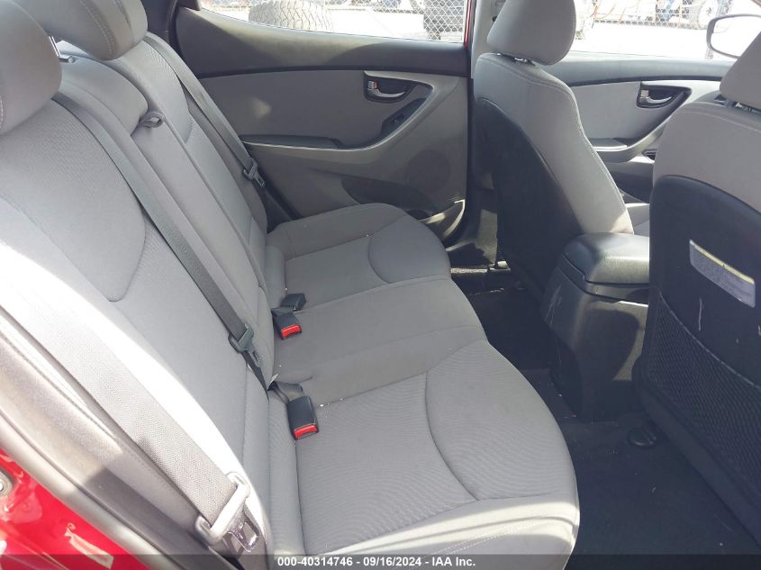 KMHDH4AE8EU160053 2014 Hyundai Elantra Se
