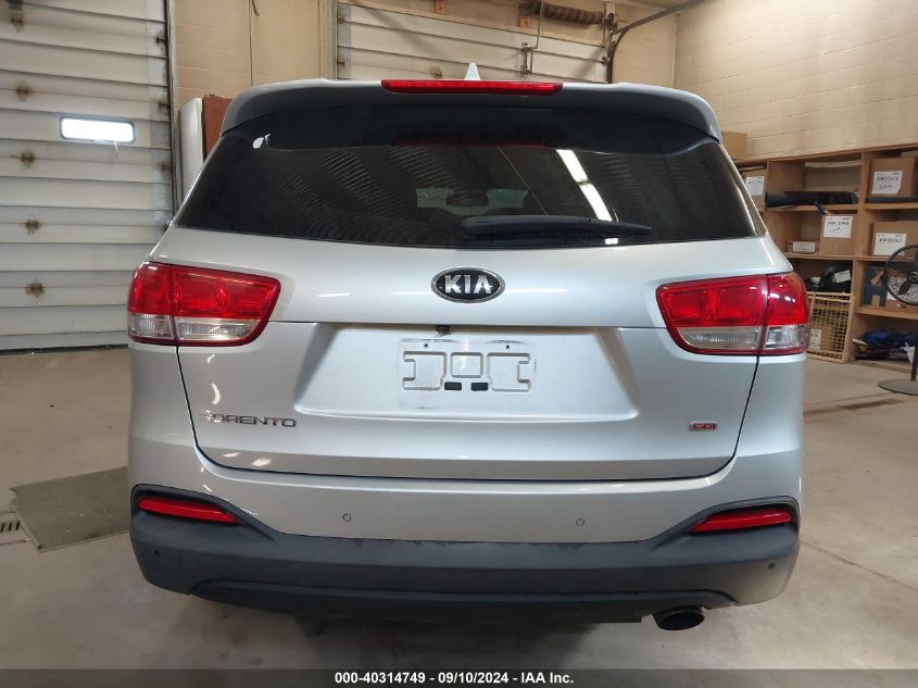 2017 Kia Sorento Lx/L VIN: 5XYPGDA30HG194495 Lot: 40314749