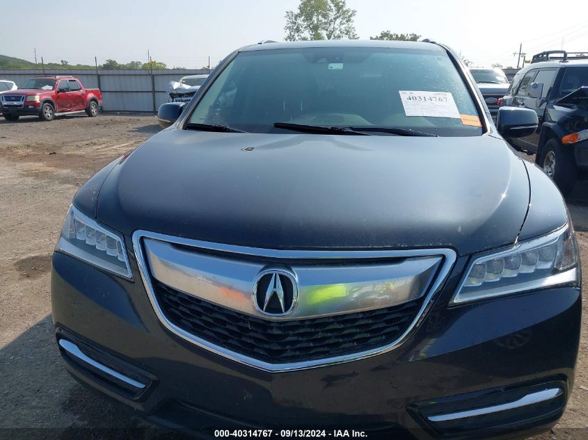 2015 Acura Mdx Technology Package VIN: 5FRYD4H49FB020343 Lot: 40314767