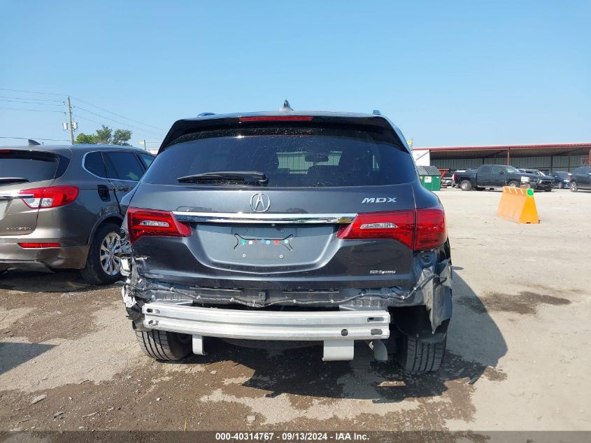 2015 Acura Mdx Technology Package VIN: 5FRYD4H49FB020343 Lot: 40314767