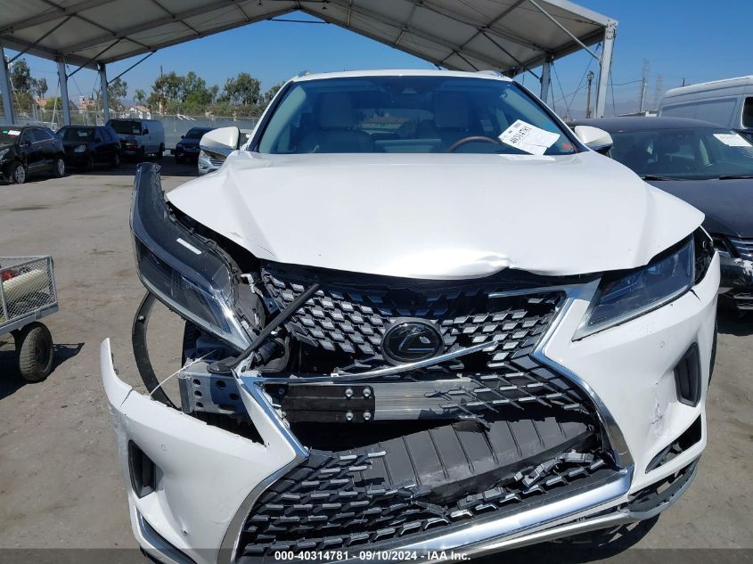 2021 Lexus Rx 350 VIN: 2T2HZMAA6MC194807 Lot: 40314781