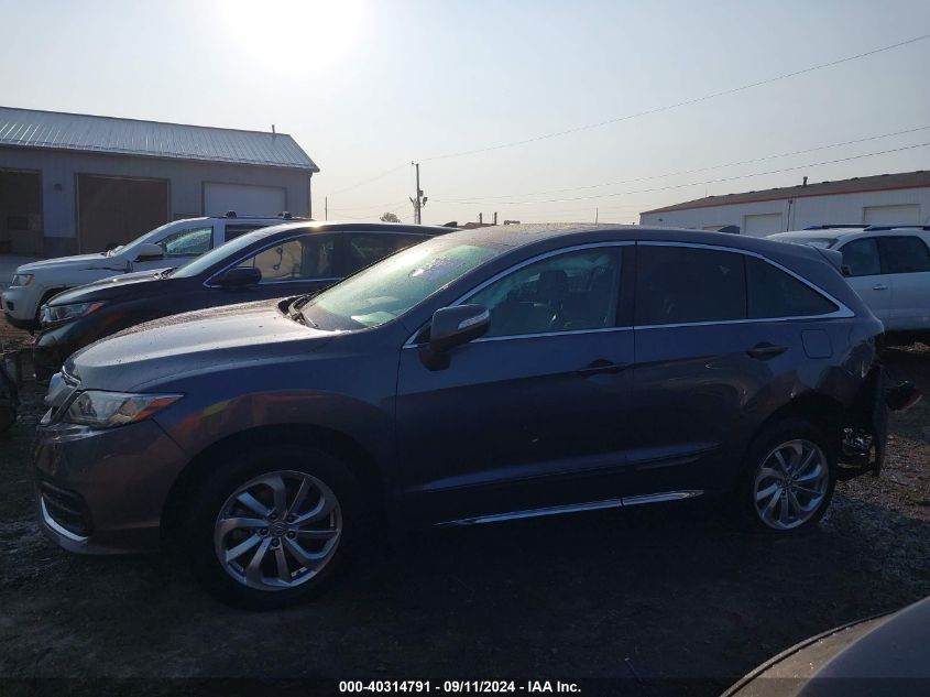 2017 Acura Rdx Technology Package/W/Technology/Acurawatch Plus Pkg VIN: 5J8TB4H57HL007540 Lot: 40314791