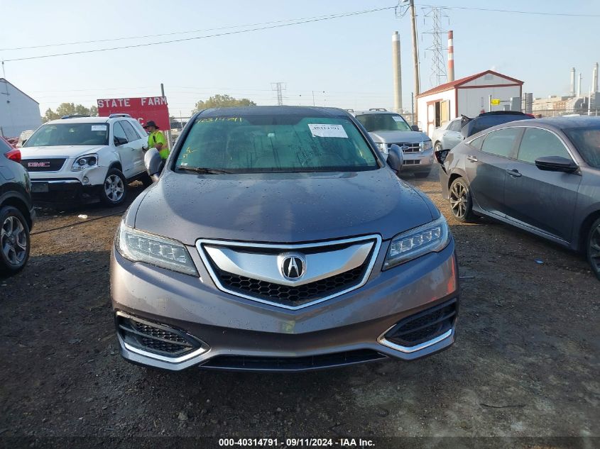 2017 Acura Rdx Technology Package/W/Technology/Acurawatch Plus Pkg VIN: 5J8TB4H57HL007540 Lot: 40314791