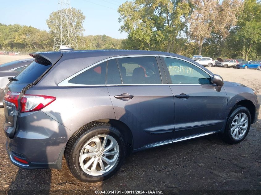 2017 Acura Rdx Technology Package/W/Technology/Acurawatch Plus Pkg VIN: 5J8TB4H57HL007540 Lot: 40314791