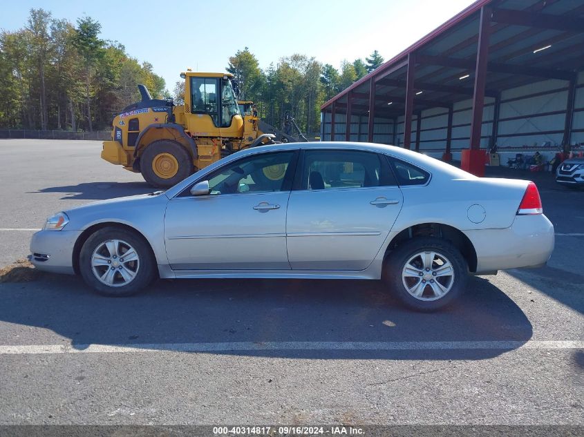 2016 Chevrolet Impala Limited Ls VIN: 2G1WA5E37G1100840 Lot: 40314817