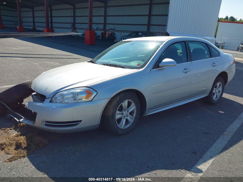 2016 CHEVROLET IMPALA LIMITED VIN: 2G1WA5E37G1100840
