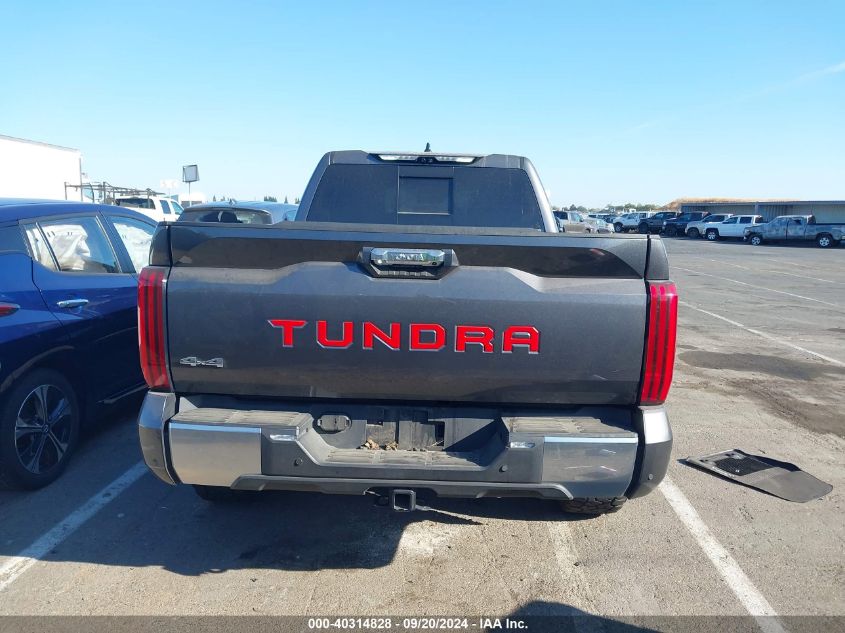 2023 Toyota Tundra Limited VIN: 5TFJA5DA1PX084364 Lot: 40314828