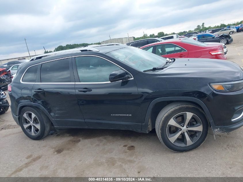 2019 Jeep Cherokee Limited VIN: 1C4PJMDX2KD282941 Lot: 40314835