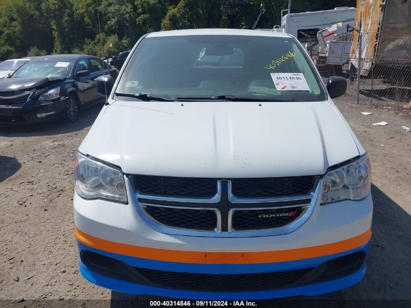 2019 Dodge Grand Caravan Se VIN: 2C4RDGBG4KR646830 Lot: 40314846