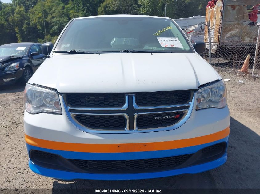 2019 Dodge Grand Caravan Se VIN: 2C4RDGBG4KR646830 Lot: 40314846