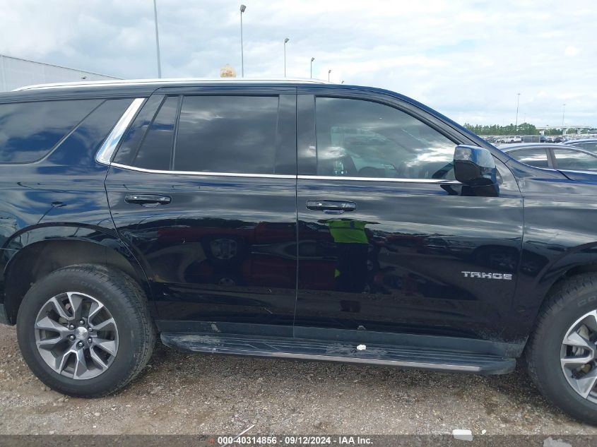 2022 Chevrolet Tahoe 2Wd Ls VIN: 1GNSCMKD9NR309239 Lot: 40314856