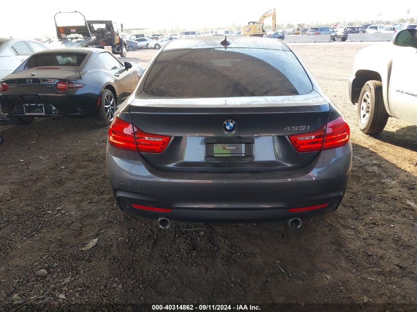 2015 BMW 435 I Gran Coupe VIN: WBA4B1C51FD418462 Lot: 40314862