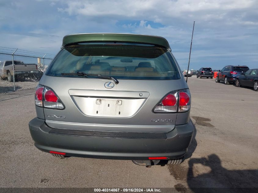 2002 Lexus Rx300-V6 VIN: JJTJHF10U72028354 Lot: 40314867