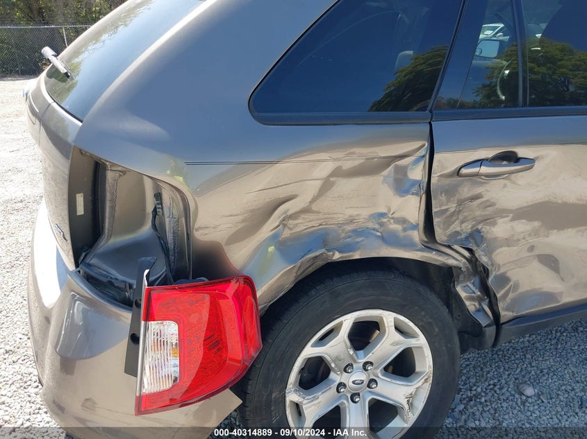 2014 FORD EDGE SEL - 2FMDK3JC5EBA37195