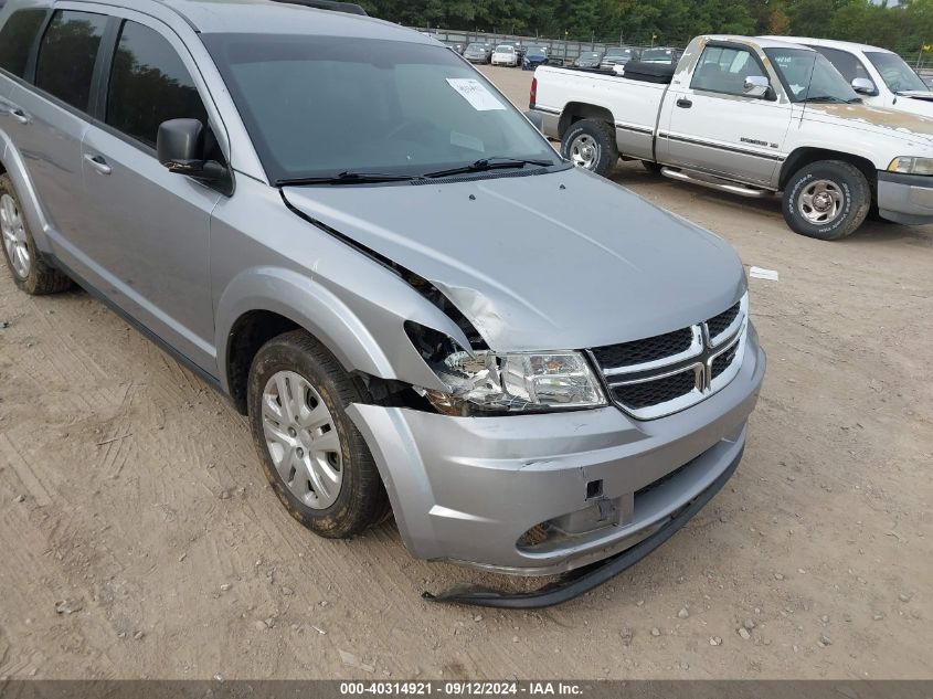 2018 Dodge Journey Se VIN: 3C4PDCAB4JT520730 Lot: 40314921