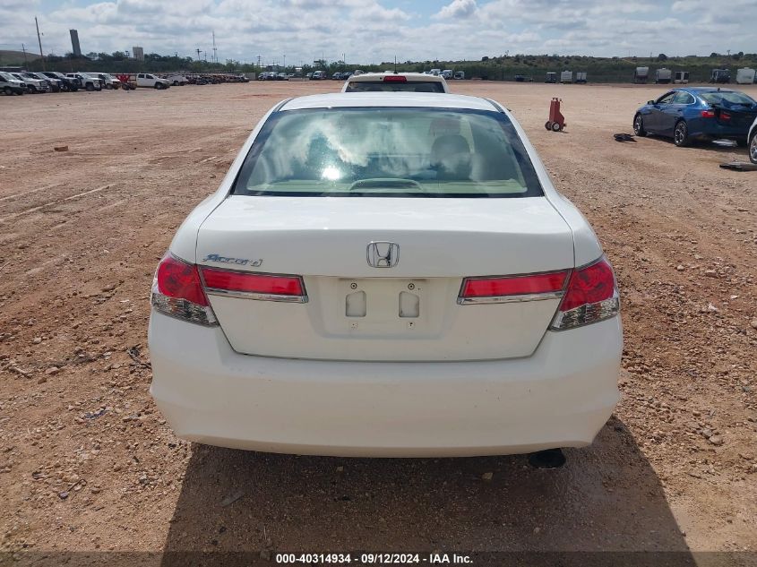 1HGCP2F3XCA047011 2012 Honda Accord 2.4 Lx