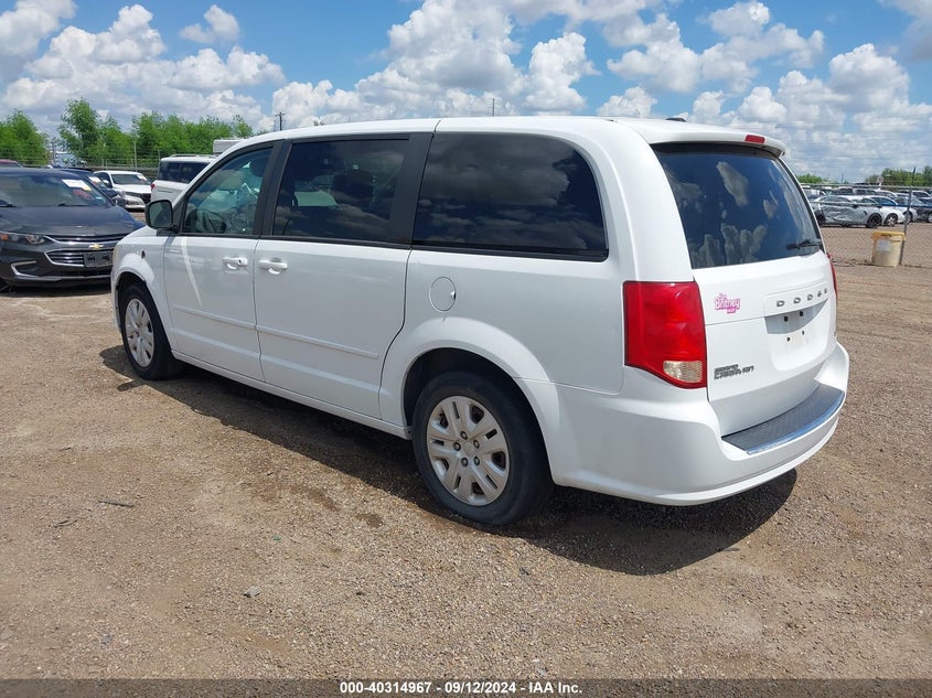 2014 DODGE GRAND CARAVAN SE - 2C4RDGBG6ER428179
