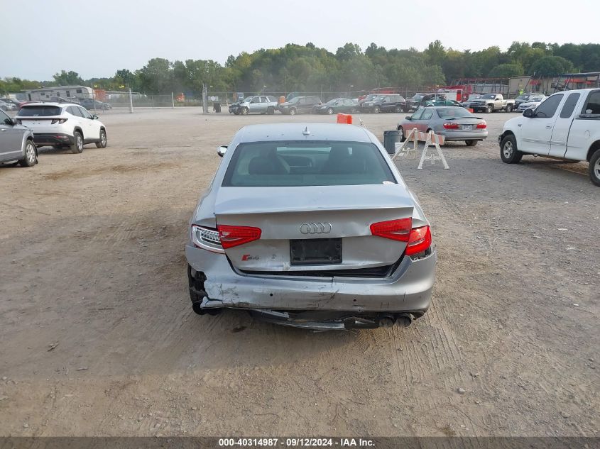 2015 Audi S4 3.0T Premium Plus VIN: WAUMGAFL4FA112207 Lot: 40314987