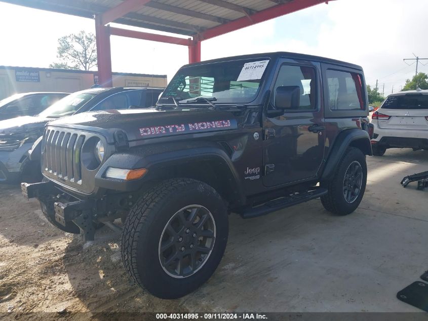 1C4GJXAG2KW652599 2019 JEEP WRANGLER - Image 2