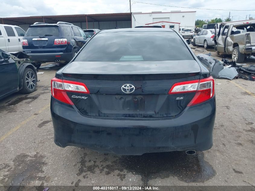 2014 Toyota Camry Se VIN: 4T1BF1FK7EU438449 Lot: 40315017