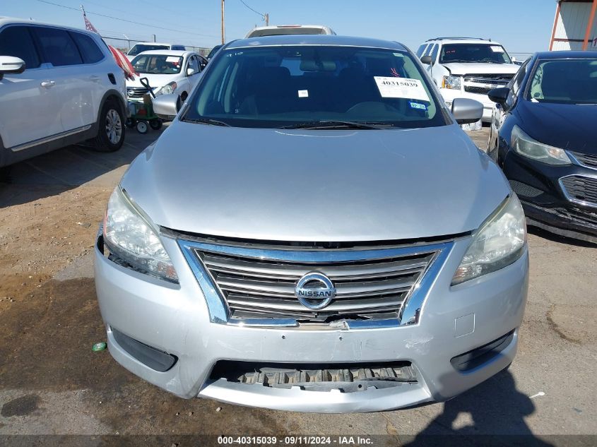 2014 Nissan Sentra S VIN: 3N1AB7AP9EY326298 Lot: 40315039