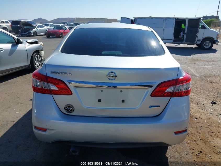 2014 NISSAN SENTRA S - 3N1AB7AP9EY326298